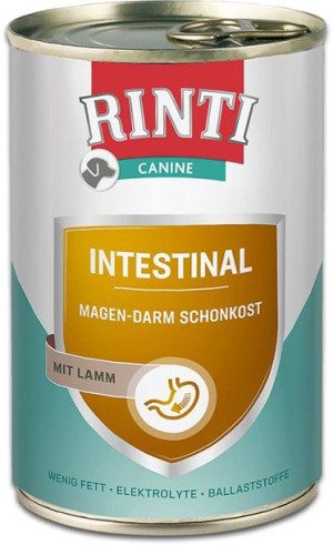 Rinti | Canine | Puszka 400g - Intestinal | Jagnięcina 400g
