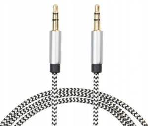 Kabel Libox Jack 3,5mm LB0095 1,5m oplot nylonowy