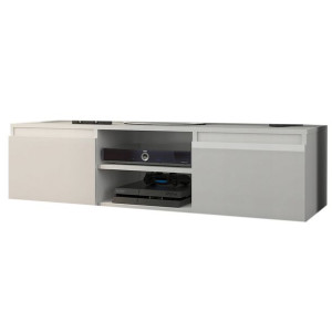 Szafka Modern Rtv Tekstura-1 Biała