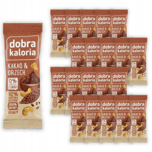 Dobra Kaloria Baton kakao & orzech 20x35g