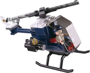 KLOCKI SLUBAN B0638B Mini Helikopter Policyjny B 87 El.