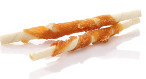 Maced | Przysmaki dla psa | Pałeczki wołowe białe z kurczakiem 500g