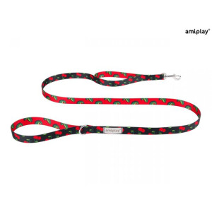Amiplay Smycz BeHappy Rozmiar L Cherry