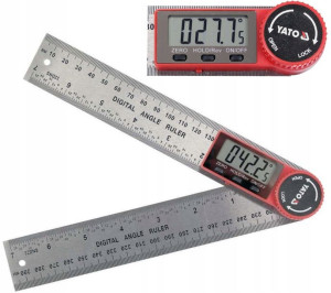 Yato Kątomierz Elektroniczny Cyfrowy 200mm 360°