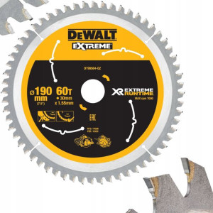 Piła Tarczowa 190x60z X30 Flexvolt Dewalt Dt99564