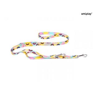 Amiplay Smycz 7in1 BeHappy Rozmiar S Donut