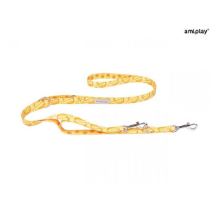 Amiplay Smycz 7in1 BeHappy Rozmiar M Banana