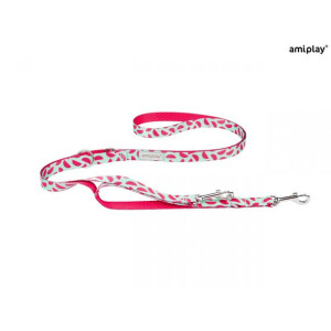 Amiplay Smycz 7in1 BeHappy Rozmiar M Watermelon
