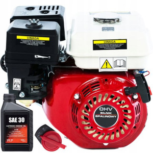 Silnik Spalinowy 7km Gx160 Ohv Wałek 20mm + Olej