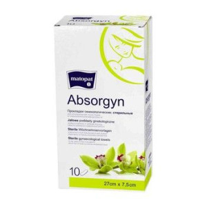 BELLA ABSORGYN Podkłady ginekologiczne 27x7,5cm 10 szt. Jałowe