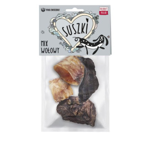 Paka zwierzaka- Suszki Mix wołowy 100g