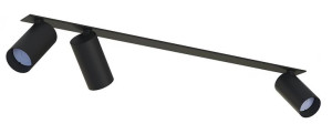Lampa sufitowa, listwa wpustowa MONO SURFACE III czarny