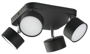 Lampa sufitowa CLARK 4 czarna