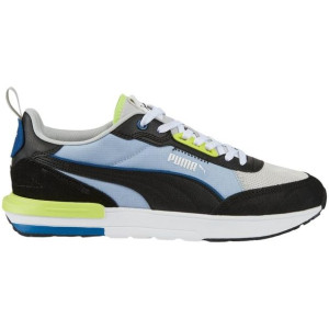 Buty puma r22 blue czarno-szaro-niebieskie 383462 11