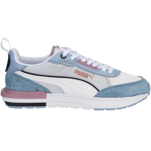 Buty damskie puma r22 niebiesko-białe 383462 13
