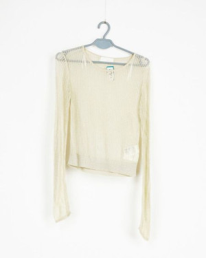 Bluzka Damska Ażurkowa Matki H&m Rozmiar 40