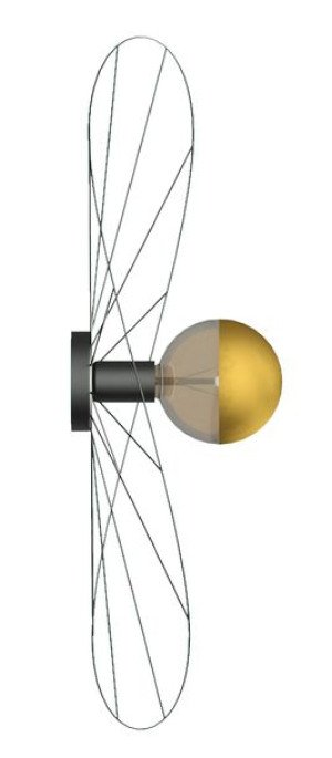 Lampa sufitowa, ścienna ESKOLA 70 cm