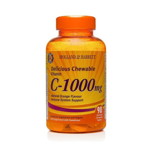 Chewable Vitamin C with Rose Hips (90 tabl.)