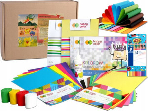 HAPPY COLOR Kreatywny Zestaw DOMOWE PRZEDSZKOLE