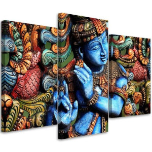 OBRAZ TRYPTYK Buddha Buddyzm Zen Religia 60x40