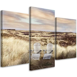 OBRAZ TRYPTYK Krajobraz Natura 120x80