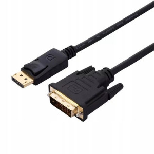 Kabel Konwerter Displayport Dp - Dvi Fullhd 1,8m