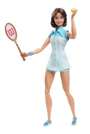 Lalka BARBIE Billie Jean King GHT85 kolekcjonerska