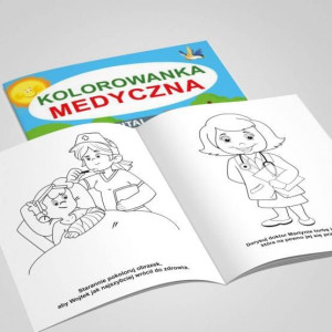 Kolorowanka Medyczna
