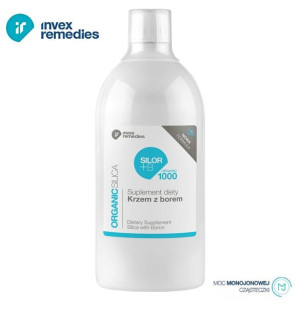 Krzem z Borem SILOR+B (1litr.) Invex Remedies Krzem organiczny