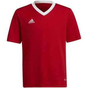 Koszulka dla dzieci adidas entrada 22 jsy czerwona h57496