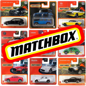 MATCHBOX 2022 MIX Oryginalne Autka Resoraki Różne Wzory