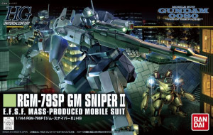 Figurka kolekcjonerska BANDAI HGUC 1/144 RGM-79SP GM SNIPER II