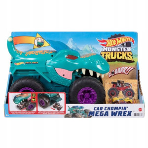 Hot Wheels Pożeracz aut mega Wrex Mattel GYL13