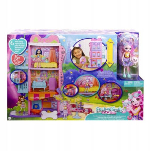 Enchantimals Miejski domek z kawiarenką HHC18