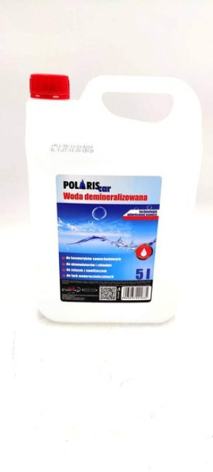 Woda demineralizowana 5L.