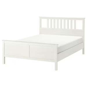 IKEA HEMNES rama łóżka 140x200 cm BIAŁY BEZ DNA