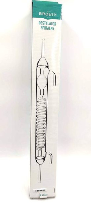 Destylator spiralno kulkowy