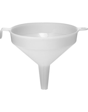 Lejek plastikowy biały o10 cm