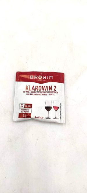 Żelatyna kwasowa  [do klarowania wina]