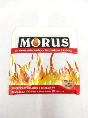 Morus - proszek do usuwania sadzy z kominków i pieców 50g
