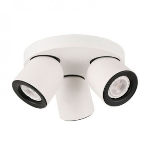 Lampa sufitowa NUORA 3C biała