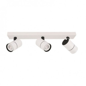 Lampa sufitowa, listwa LACONI 3B biała