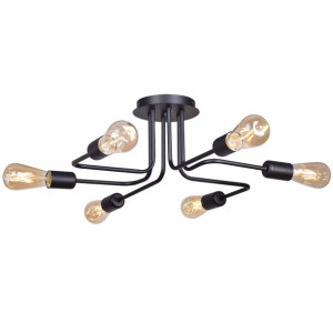 Lampa sufitowa ATOL czarny