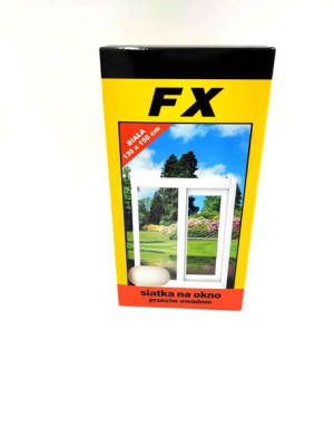 FX - siatka na okno 130x150 biała
