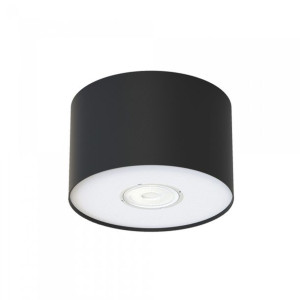 Lampa sufitowa, spot POINT S czarno-biały