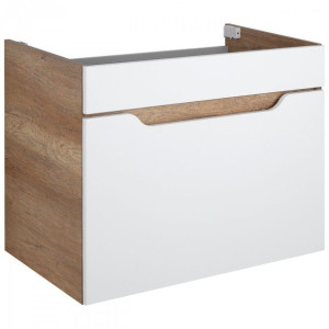Szafka wisząca 80 cm ASTOR INES biała, dąb country