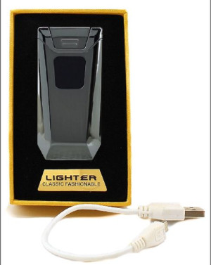 ZAPALNICZKA PLAZMOWA USB Grey- 2 ŁUKI Galento