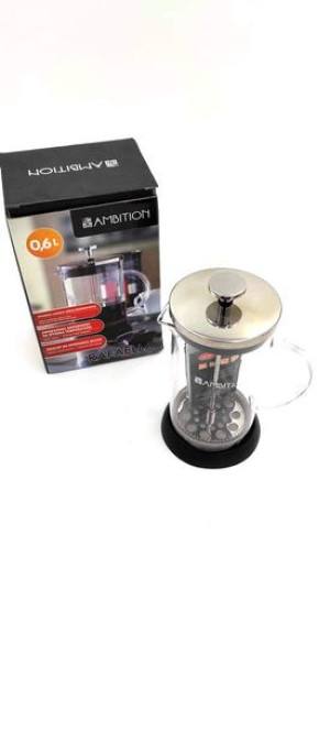 Am - Zaparzacz Do Kawy 600ml Z Szkl. Raczka / 62221