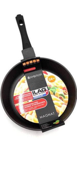 Am-magnat Patelnia 24cm Ilag.ind.