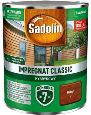AKZO Sadolin Classic Hybrydowy Mahoń 0,75L